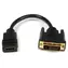 StarTech HDMI na DVI-D adaptér černá / Adaptér / 1920 x 1200 px / 20 cm