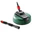 Bosch AquaSurf 280 zelená / Nástavec na čištění ploch / pro vysokotlaké čističe / průměr 280 mm / kartáčová zástěra