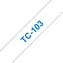 Brother TC-103 / Páska pro tiskárnu štítků / 12 mm / 7,7 m / laminovaná