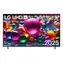 65" LG 65UA74006LB černá / Televize / 4K UHD / LED / WebOS 25 / Wi-Fi 5 / BT 5.0 / 20W repro