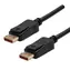 Neutralle Kabel DisplayPort–DisplayPort / Kabel / DP 1.4 / 2 m / 8K@60Hz / 32,4 Gb/s / černý
