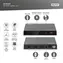 Digitus DS-55339 černá / Rozbočovač / HDMI 1x2 / 8K 60Hz / Downscaling / HDMI 2.1