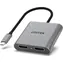 Unitek Adaptér USB-C na 2x DisplayPort 1.4 / Adaptér / 8K 60Hz / MST