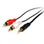 StarTech Audio kabel Jack 3,5mm - 2x Cinch černá / Audio kabel / 0,92 m