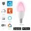 Alecto SMARTLIGHT30 / Chytrá LED žárovka / E27 / Wi-Fi / RGB / 2000-4000K / 5W / stmívatelná