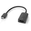 Nedis USB-C - HDMI černá / Redukce / USB 3.2 Gen 1 / 4K 60Hz / 0,20 m