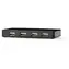 Nedis USB hub 7 portů / USB hub / USB 2.0 / 7x USB-A / s napájecím adaptérem