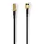 Nedis Anténní kabel RP-SMA černá / Anténní kabel / RP-SMA - RP-SMA / 50 Ohm / 2 m