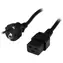 StarTech napájecí kabel Schuko - C19 2m černá / Napájecí kabel / CEE7/7 - C19 / 16 A