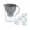 Brita Marella grafitová + 4x filtr Maxtra Pro / Filtrační konvice / 2,4 l / 150 l filtrace