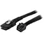 StarTech kabel Mini SAS HD SFF-8643 - Mini SAS SFF-8087 černá / Kabel SAS / 1 m