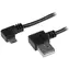 StarTech USB-A na Micro-USB B černá / Kabel / lomené konektory / 1 m / 480 Mbit/s
