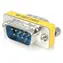 StarTech Slimline DB9 gender changer stříbrná / Adaptér / DB9 / úzký profil