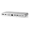 Nedis Dokovací stanice USB-C bílá / Dokovací stanice / HDMI / DisplayPort / RJ45 / VGA / 4x USB-A