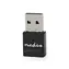 Nedis Wi-Fi USB adaptér AC600 / Wi-Fi adaptér / Dual-Band 2,4 a 5 GHz / USB 2.0 / 600 Mb/s