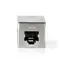 Nedis Spojka RJ45 CAT6 stíněná / Síťová spojka / RJ45-RJ45 / přímá / kovová / box