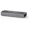 Nedis HDMI repeater antracit / Repeater / 25 m / 8K 60Hz / 48 Gbps / Hliník