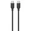 Devia Jelly Series černá / Nabíjecí kabel / USB-C - USB-C / 1,2 m / silikonový