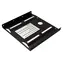 Goobay černá / Držák 2,5" HDD/SSD do 3,5" pozice / kovový