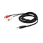 Equip 2x RCA - Jack 3,5mm černá / Audio kabel / 2,5 m