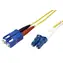EFB Optický patch kabel LC-SC OS2 20m / Optický patch kabel / Single mode OS2 / Duplex / 2 mm / LSOH plášť