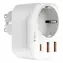 Devia Smart Series bílá / Síťová nabíječka / USB-A + USB-C / PD 20W