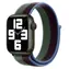 Devia Nylon Braided Two-Tone Loop Eucalyptus Green / Řemínek pro Apple Watch / 40/41/42 mm / Nylon