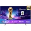 43" Hisense 43E77Q PRO černá / Televize / QLED / UHD 4K / HDMI / WiFi / BT / DVB-T2/S2/C
