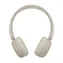 JVC HA-S59WCU béžová / Bezdrátová sluchátka / Bluetooth 5.4 / Mikrofon / Výdrž 50 h