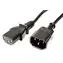 Value Prodlužovací napájecí kabel IEC320 C14-C13 černý / Napájecí kabel / 1,8 m
