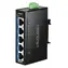 TRENDnet TI-GLC50 / Switch / 5-port 10/100/1000 Mbps / průmyslový / na DIN lištu