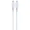Devia GRS Series bílá / USB kabel / USB-C - USB-C / 1 m