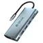 Devia Leopard Series tmavě šedá / USB hub / 11v1 / USB-C