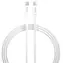 Devia Smart Series nabíjecí kabel USB-C - USB-C bílá / Nabíjecí kabel / PD 100W / 1,5 m