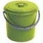 CURVER Vědro s víkem 16 l zelené / plast / 33,5 × 32,2 × 31,5 cm