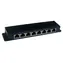Digitus POE-PAN8-CASE / PoE panel / 8 portů / pasivní / s krytem