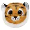 TY Plyšový tygr Bouncer Stripes oranžová / 8 cm
