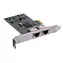 Broadcom NetXtreme BCM5720-2P / Síťová karta / 2x RJ45 / 1 GbE / PCIe 2.0 x1 / bulk