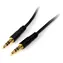 StarTech Audio kabel slim / Audio kabel / 3.5mm Jack (M) - 3.5mm Jack (M) / 3 m