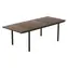 Keter Porto walnut/grafit / Zahradní stůl / Rozkládací 160-240 cm