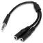 StarTech MUY1MFFS / Audio rozbočovací kabel / 3.5mm jack (M) - 2x 3.5mm jack (F)