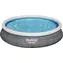 Bestway Fast Set 57313 šedá / Bazén / kulatý / s filtrací / 457 x 84 cm / Tritech