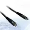 Inter-Tech Nabíjecí kabel USB-C černá / USB-C (M) - USB-C (M) / USB 3.2 Gen 2x2 / PD 240W / 20 Gbit/s / 1,5 m