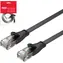 Unitek Patchcord Cat6 U/UTP černá / Patch kabel / 5 m