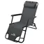Cattara COMFORT antracit / Lehátko-křeslo / 155 x 61 cm / nosnost: 90 kg