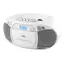 JVC RC-E451W bílá / Přenosný přehrávač / CD / Kazeta / FM / Bluetooth / USB / 3,2 W