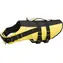 TRIXIE Life Vest žluto-černá XS / Plovací vesta pro psa / Nosnost do 12 kg / Hrudník 30-50 cm