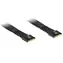 Inter-Tech SlimSAS SFF-8654 8i - SFF-8654 8i / Kabel / 0,75 m / 24 Gbit/s