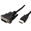OEM kabel DVI-D(M) - HDMI(M) / Kabel / 3 m / Zlacené konektory / černý