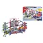 MAJORETTE Garáž Super City / 6 autíček a vlak / motorizovaný výtah / 128 x 78 x 73 cm